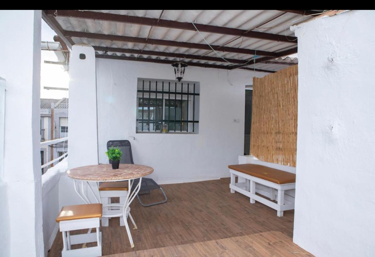 Apartamento Deluxe Terraza Y Bbq Santa Amalia Exterior foto